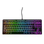 CHERRY XTRFY K4V2 RGB TKL keyboard Gaming USB QWERTY Portuguese Black