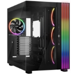 be quiet! Be Quiet! Light Base 900 FX ARGB Gaming Case w/ Glass Front & Side, E-ATX, Invertible, 4x ARGB Fans, 3M ARGB Strip & Controller, USB-C, Asus BTF Compatible, Black