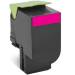 Lexmark 80C2XM0/802XM Toner-kit magenta extra High-Capacity return program, 4K pages ISO/IEC 19798 for Lexmark CX 510