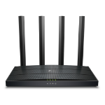 TP-Link Archer AX17 wireless router Gigabit Ethernet Dual-band (2.4 GHz / 5 GHz) Black