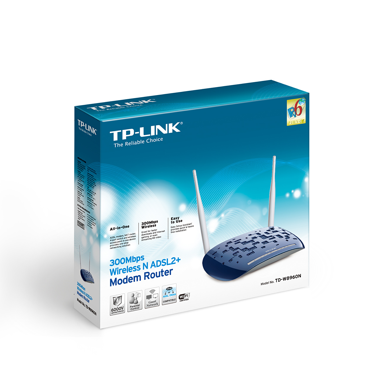 Настройка модема tp link td w8960n мегалайн