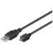 Microconnect USBAMB82 USB cable 1.8 m USB 2.0 USB A Mini-USB B Black