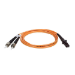 Tripp Lite N308-010 fiber optic cable 118.1" (3 m) ST Orange