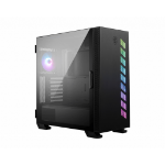 MSI MAG VAMPIRIC 300R Mid Tower Gaming Computer Case 'Black, 1x 120mm ARGB Fan, USB Type-C, Tempered Glass, Center, E-ATX, ATX, mATX, mini-ITX'