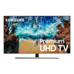 Samsung Series 8 UN49NU8000FXZC TV 48.5" 4K Ultra HD Smart TV Wi-Fi Black, Silver