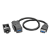 Tripp Lite U325-001-KPA-BK USB cable 11.8" (0.3 m) USB 3.2 Gen 1 (3.1 Gen 1) USB A Black