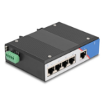 DeLOCK 80162 netwerk-switch Gigabit Ethernet (10/100/1000) DIN rail Zwart