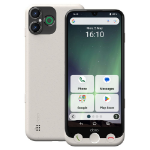 Doro Aurora A30 15.5 cm (6.1") Dual SIM Android 14 4G USB Type-C 6 GB 128 GB 5000 mAh White