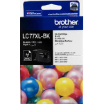 Brother LC77XLBK ink cartridge 1 pc(s) Original High (XL) Yield Photo black