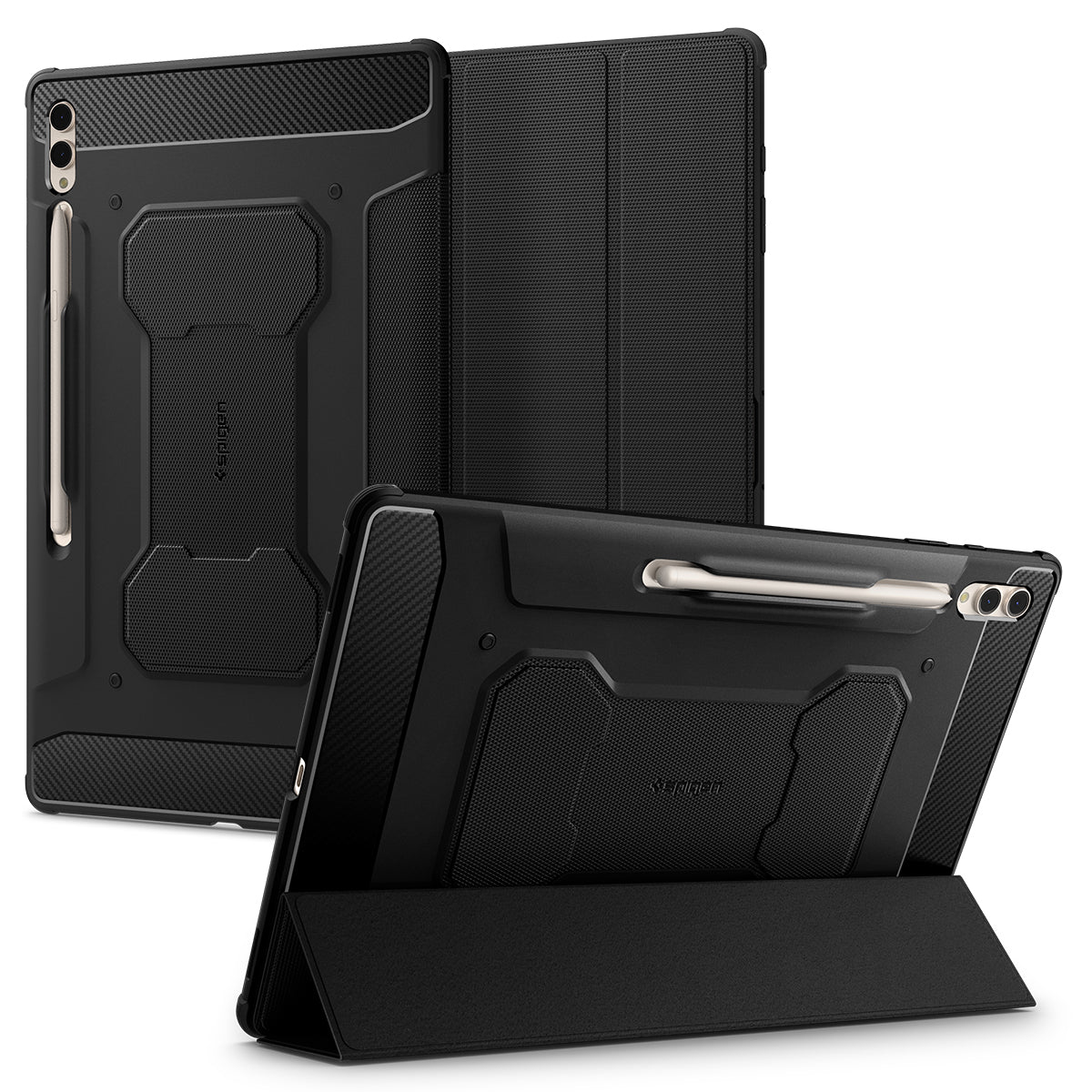 SPIGEN  Rugged Armor Pro 37.1 cm (14.6") Flip case Black