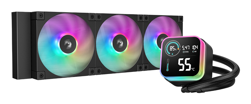 Deepcool Black Lq360 Processor Liquid Cooling Kit 12 Cm 1 Pc(S) 12Cm