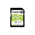 Kingston Technology 512GB SDXC Canvas Select Plus 100R C10 UHS-I U3 V30