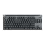 Logitech 920-011074 keyboard Office RF Wireless + Bluetooth QWERTY English Graphite