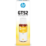 HP Botella de tinta original amarilla GT52