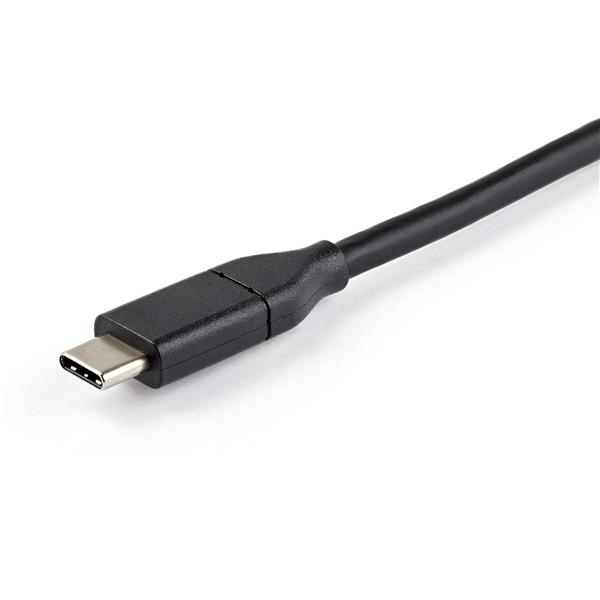 StarTech.com 6ft (2m) USB C to DisplayPort 1.4 Cable 8K 60Hz/4K - Bidirectional DP to USB-C or USB-C to DP Reversible Video Adapter Cable -HBR3/HDR/DSC - USB Type C/TB3 Monitor Cable