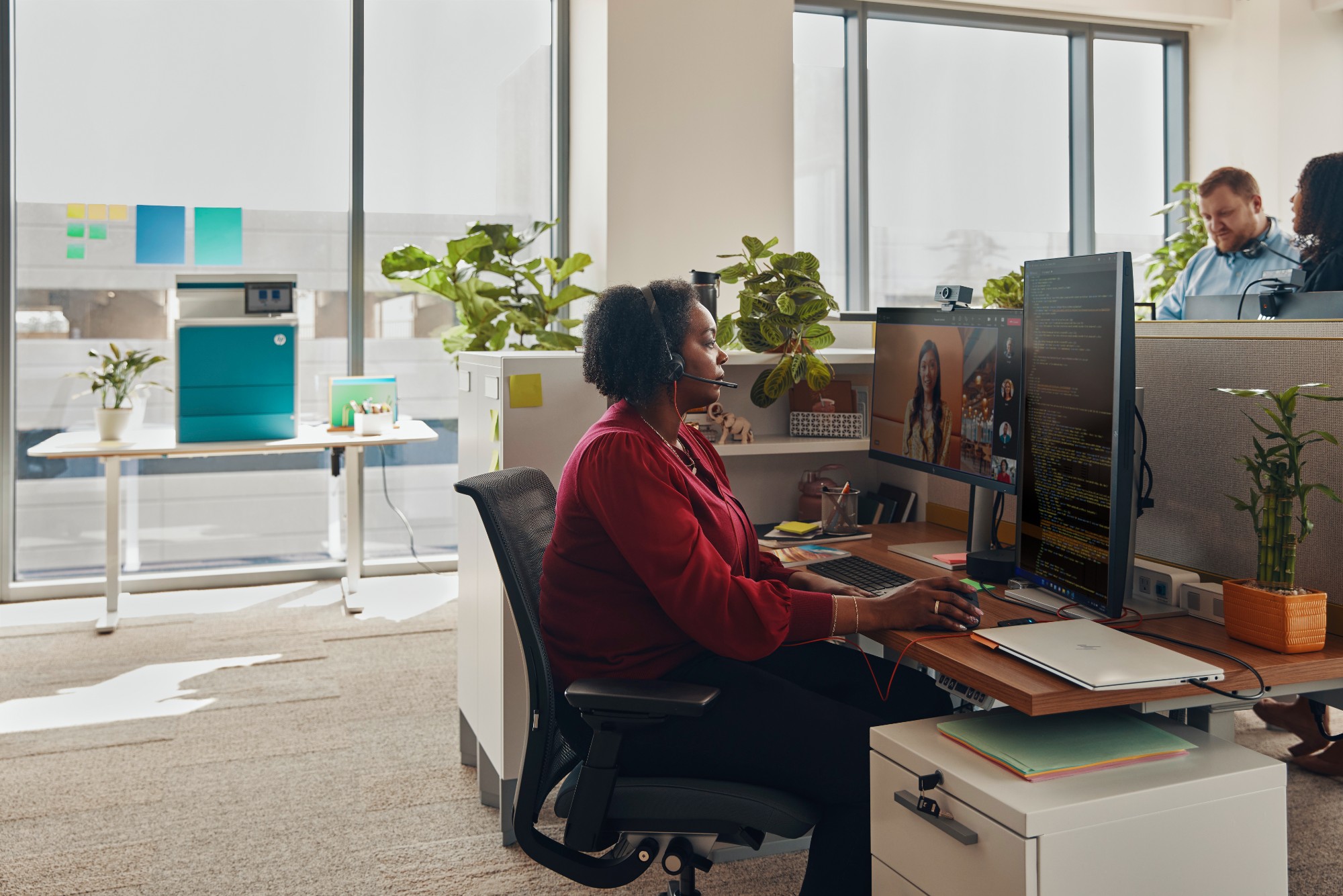 HP Poly Blackwire 3320 Stereo USB-C Headset +USB-C/A Adapter