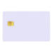 Salto Blank White MC0256B Contact Chip Cards - Pack of 100
