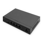 Digitus DN-95330-1 netwerk-switch Unmanaged Gigabit Ethernet (10/100/1000) Power over Ethernet (PoE) Zwart