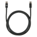 Mobilis 001389 USB cable USB 2.0 1 m USB C Black