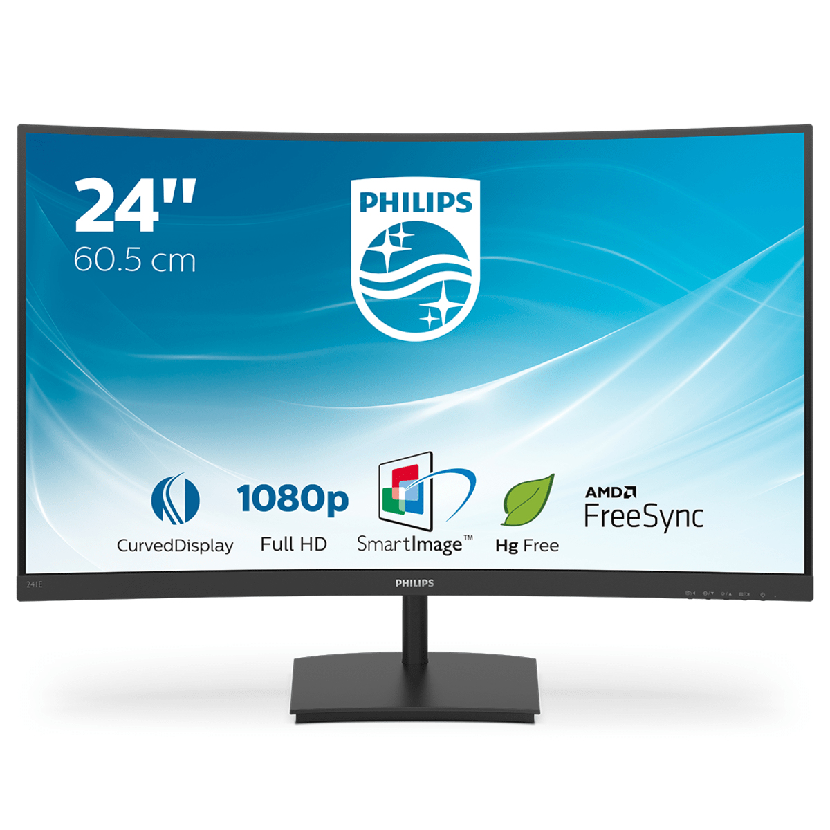 E Line Full HD Curved LCD monitor