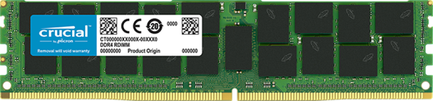 Crucial 16GB DDR4-2666 RDIMM memory module 1 x 16 GB 2666 MHz ECC