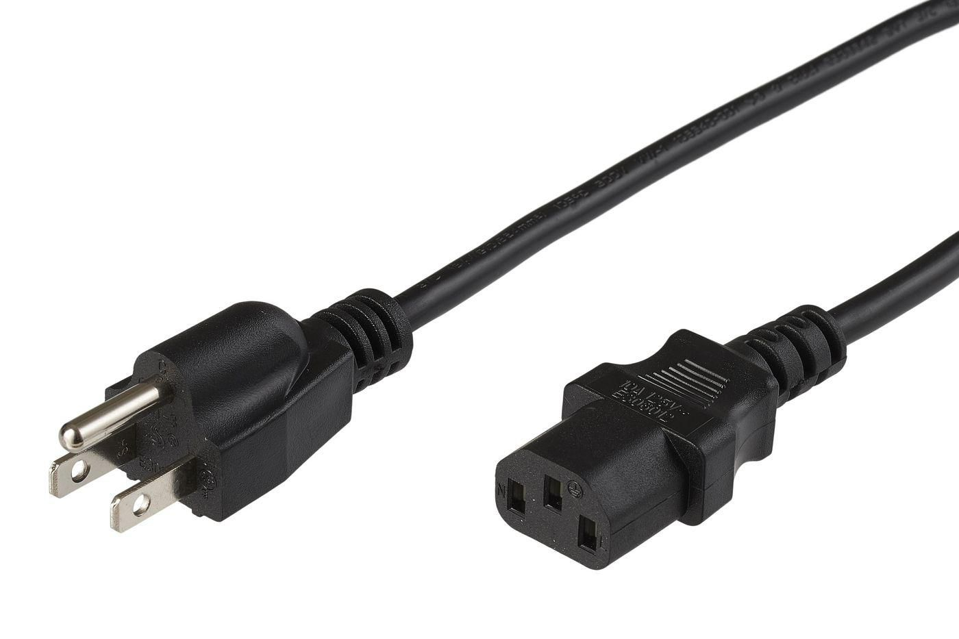 Image of Microconnect PE110440SJT-IT power cable Black 4 m NEMA 5-15P C13...