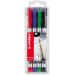 STABILO Write-4-all marker 4 pc(s) Multicolour