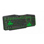 Esperanza EGK201G keyboard Gaming USB QWERTY UK English Black, Green