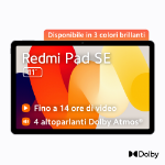 Xiaomi Redmi Pad SE Qualcomm Snapdragon 128 GB 27.9 cm (11") 4 GB Android 13 Purple