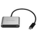 StarTech.com CFASTRWU3C card reader USB 3.2 Gen 1 (3.1 Gen 1) Type-C Black, Silver