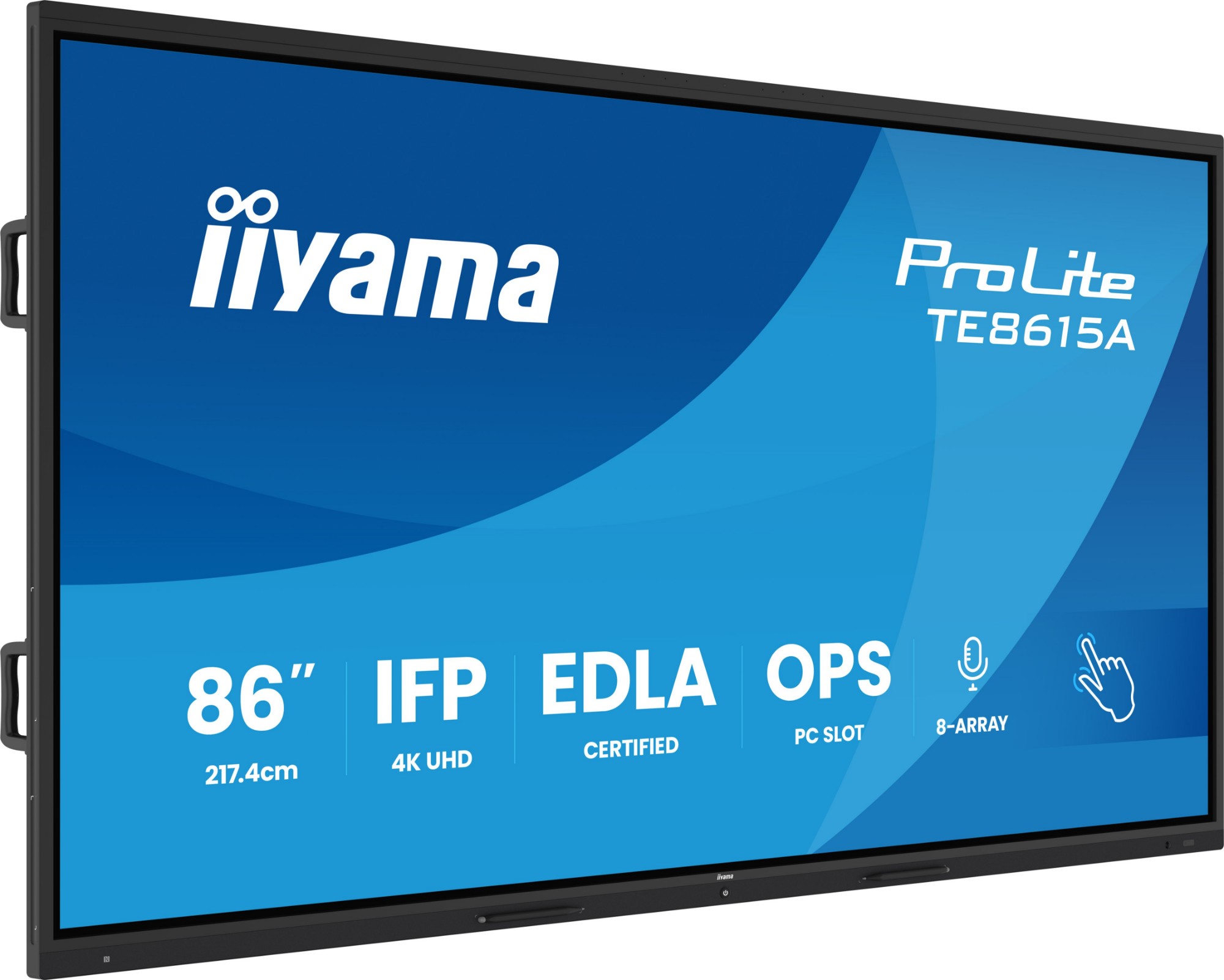 iiyama 86" 4K UHD Google EDLA Certified IFP Interactive Display – Where Design Meets Performance