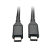 Tripp Lite U420-003 USB cable 72" (1.83 m) USB 3.2 Gen 1 (3.1 Gen 1) USB C Black
