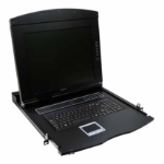 LogiLink LC702US LCD CONSOLE SINGLE RAIL 17″ WISESCREEN VGA USB & PS2 LOGILINK