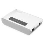 Digitus DN-13024 print server Ethernet LAN/draadloos LAN Wit