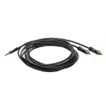 ACT Audio aansluitkabel 3,5mm naar 2x RCA 1,5m