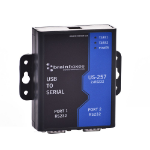 Brainboxes 2 Port RS232 USB to Serial Adapter