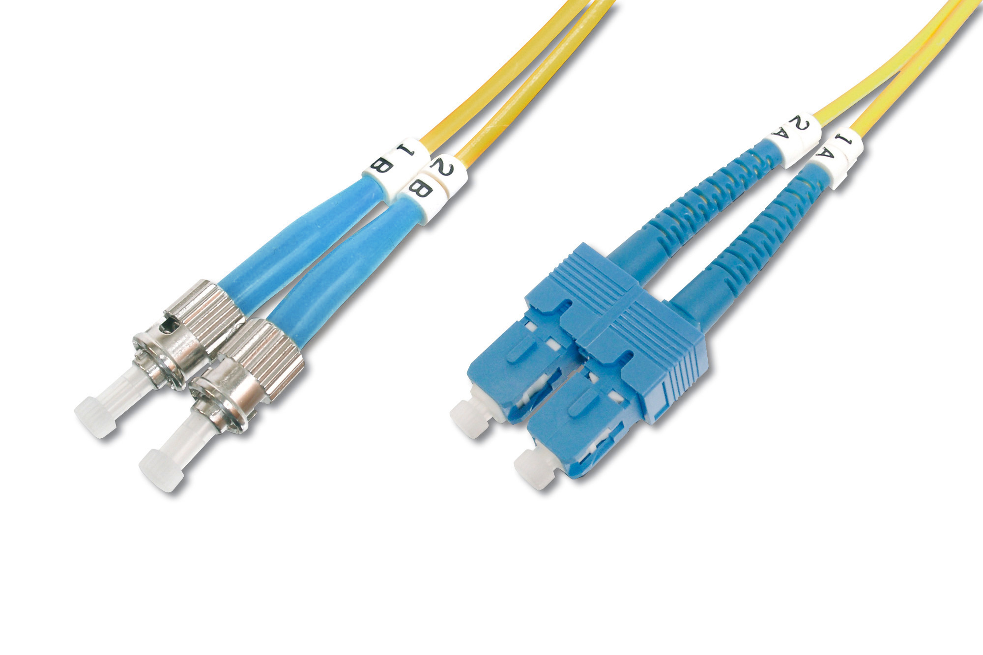 Image of Digitus Fiber Optic Singlemode Patch Cord, ST / SC