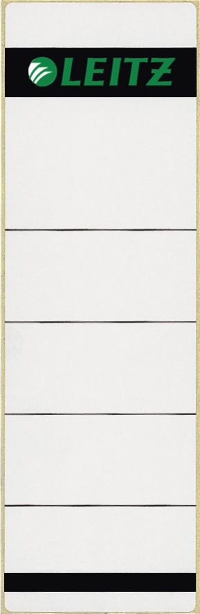 Image of Leitz 16420085 self-adhesive label Rectangle Grey 10 pc(s)