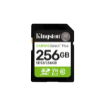 Kingston Technology 256GB SDXC Canvas Select Plus Gen3 150MB/s C10 UHS-I U1 V10
