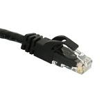 C2G Cat6 Snagless CrossOver UTP Patch Cable Black 3m networking cable