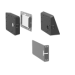 Yealink RoomPanel Mount Kits Mounting kit Black