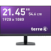 Wortmann AG TERRA 2227W 54.5 cm (21.4") 1920 x 1080 pixels Full HD LCD Black