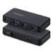 StarTech.com ST4300USB3V2-NA interface hub USB 3.2 Gen 1 (3.1 Gen 1) Type-C 5000 Mbit/s Black
