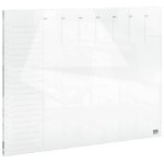 Nobo Glass Weekly Planner Whiteboard 43x56cm