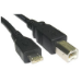 Cables Direct USB2-162 USB cable 1.8 m USB 2.0 USB B Micro-USB A Black