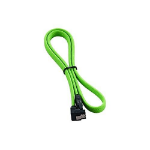 CableMod ModMesh Sleeved Right Angle SATA 3 Cable (Light Green, 60cm)