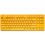 Ducky One3 Yellow TKL keyboard USB UK International