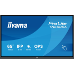 iiyama TN6505A-B1AG Signage Display Interactive flat panel 163.8 cm (64.5") 500 cd/m² 4K Ultra HD Black Touchscreen