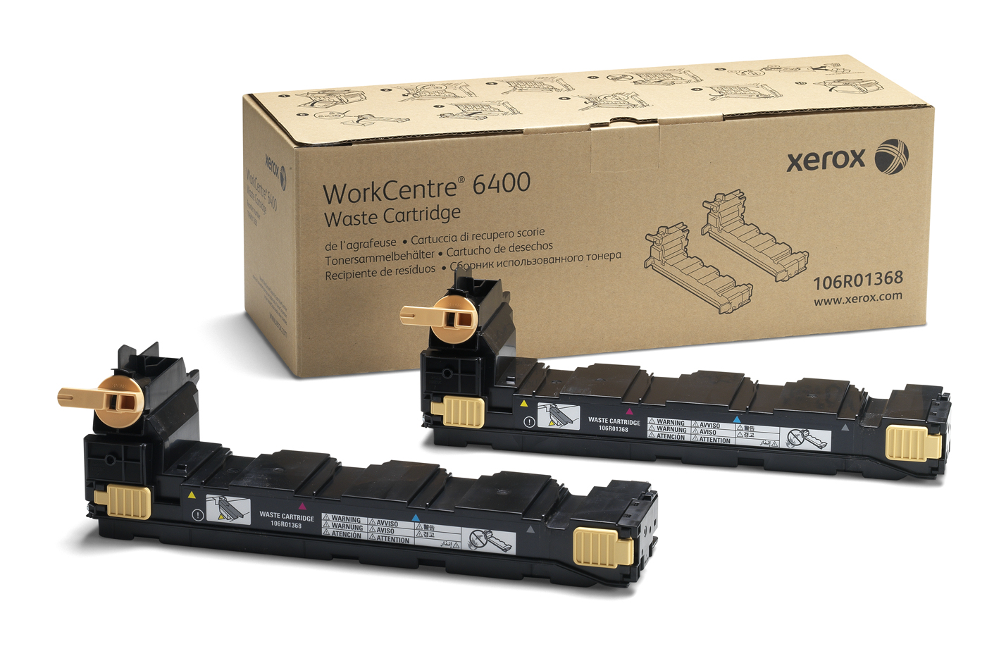 Xerox 106R01368 Toner waste box, 44K pages for Xerox WC 6400
