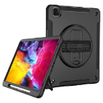 JLC Apple iPad Pro 12.9 1ST& 2nd Gen Spartan Case - Velcro HS+ Shoulder Strap No Screen